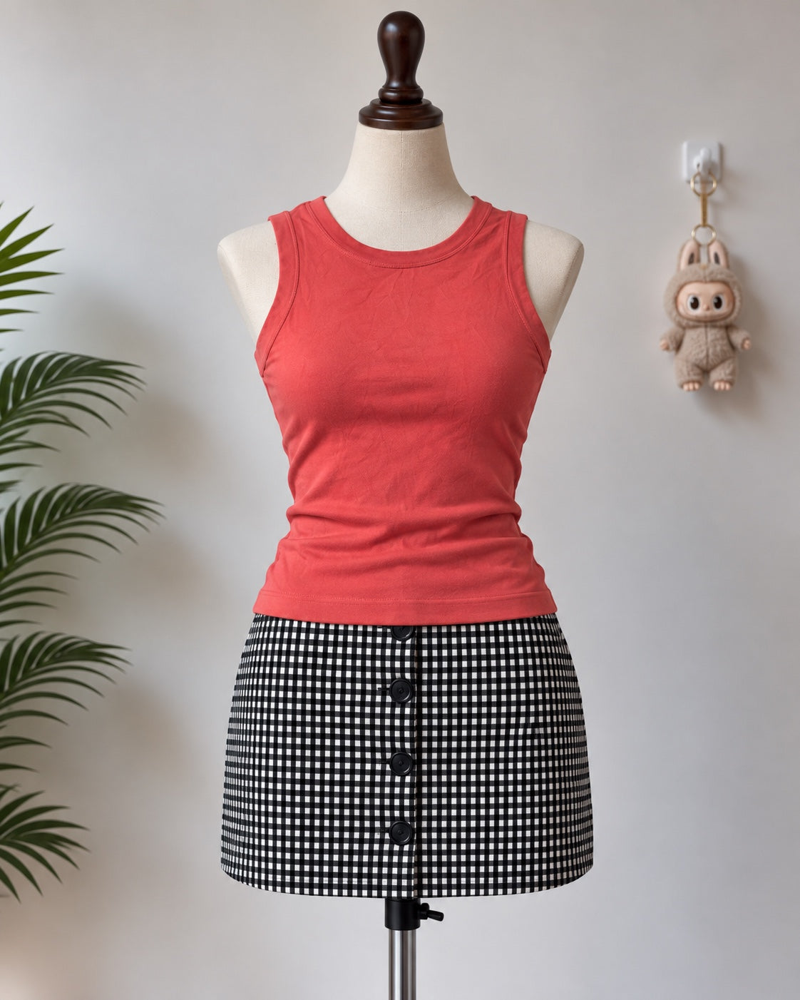 Red Tank Top N-85