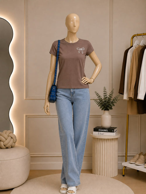 Mocha Graphic T-Shirt