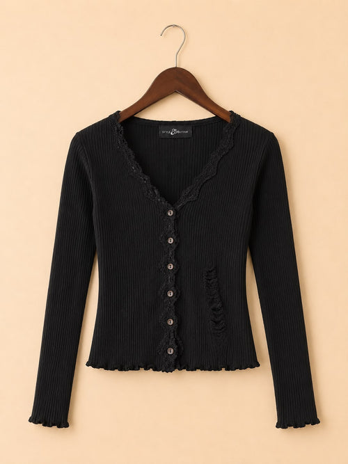Black Cardigan