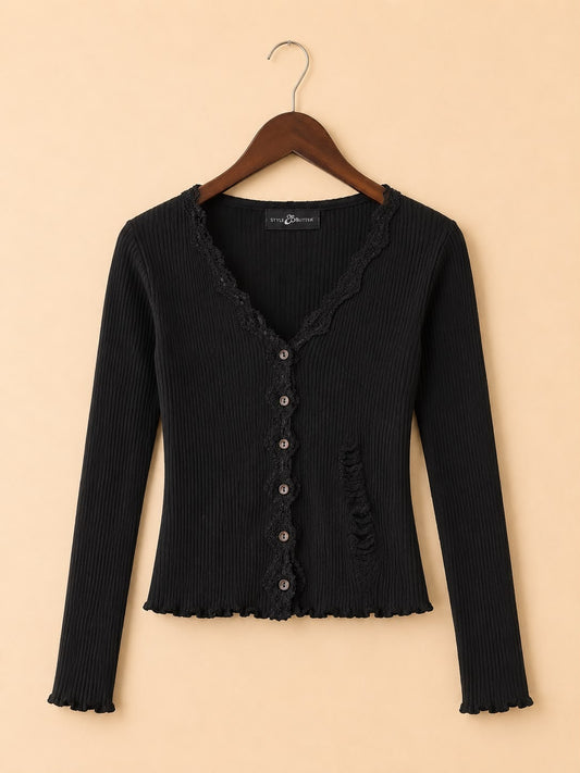 Black Cardigan