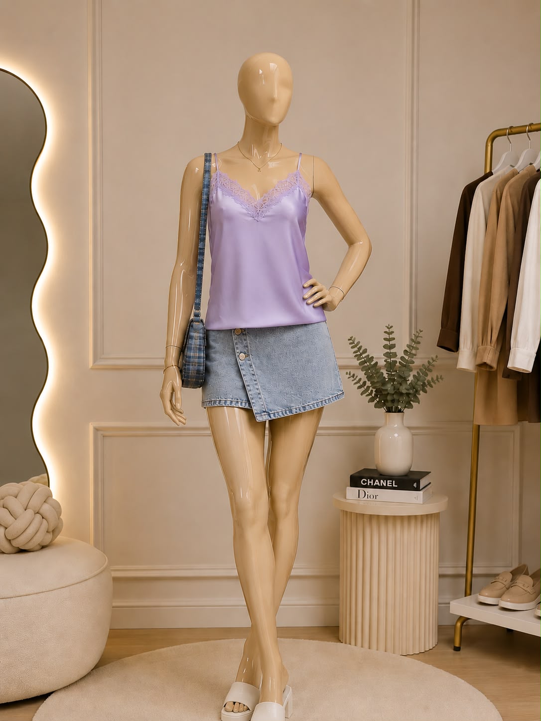 Lavender Cami Top