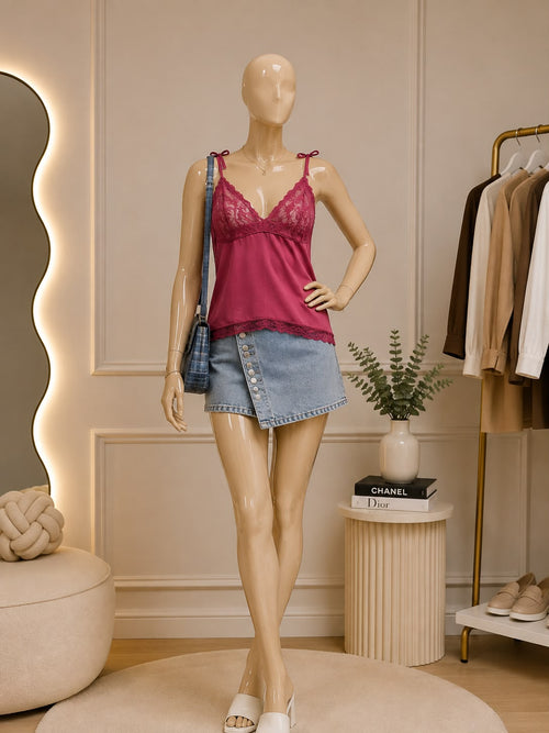Magenta Cami Top