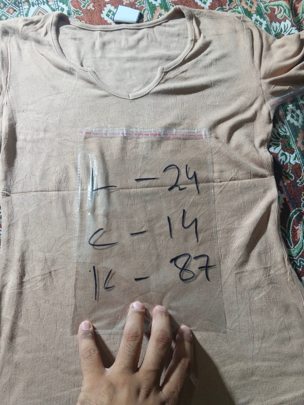 K87 measurements