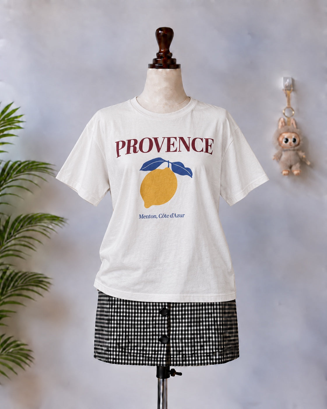 White Provence Graphic T-Shirt
