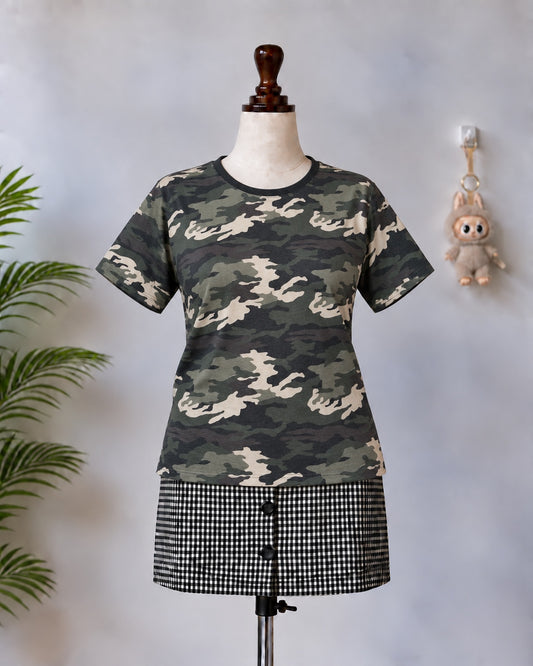 Green Camouflage T-Shirt