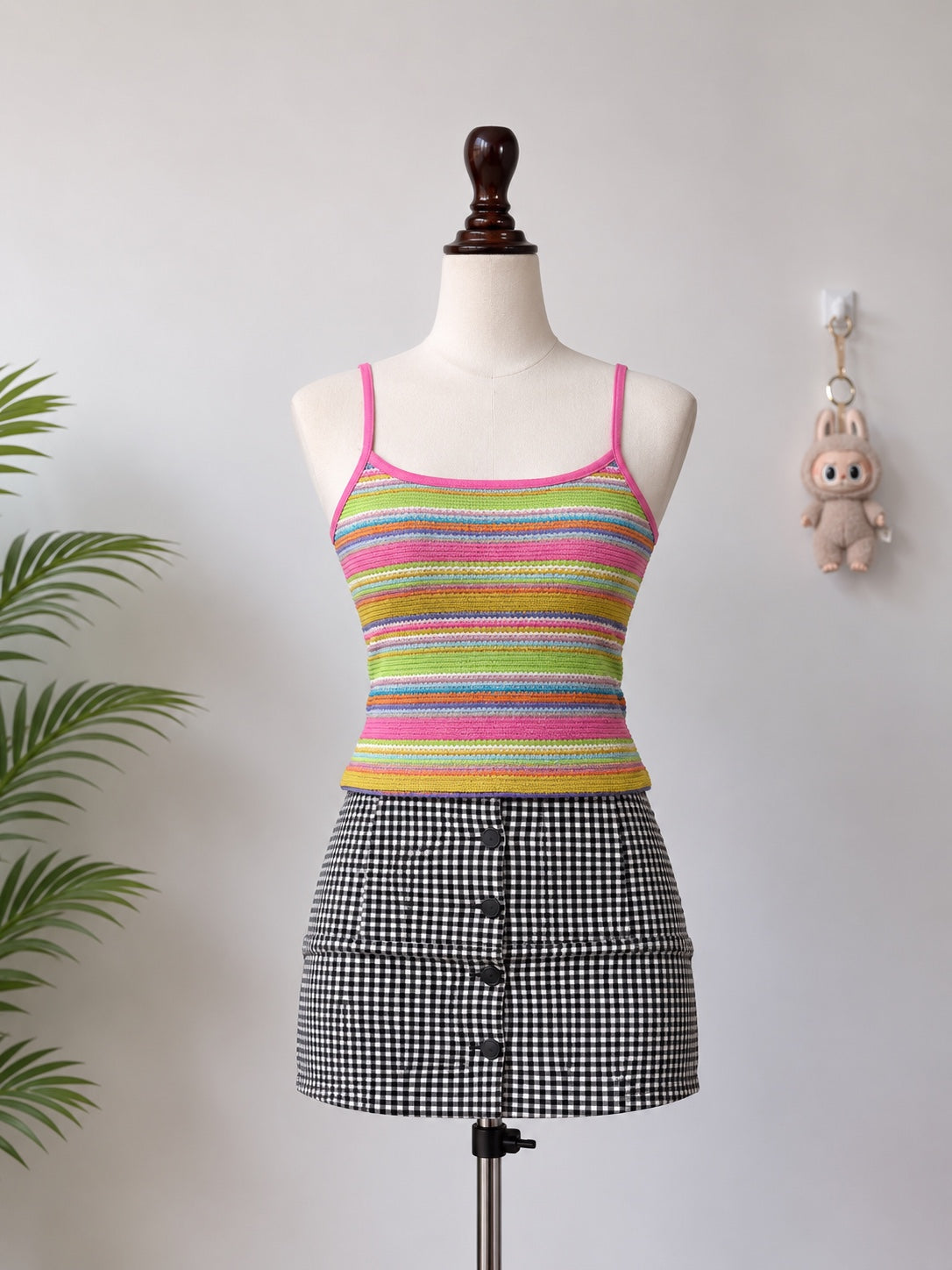 Multicolor Striped Camisole